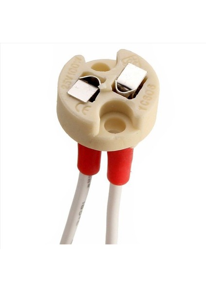 2x MR16/GU5 3 Soket Halojen LED Ampul Tutucu Taban Seramik Kablosu Ana Tel Konektör (Yurt Dışından) modelleri