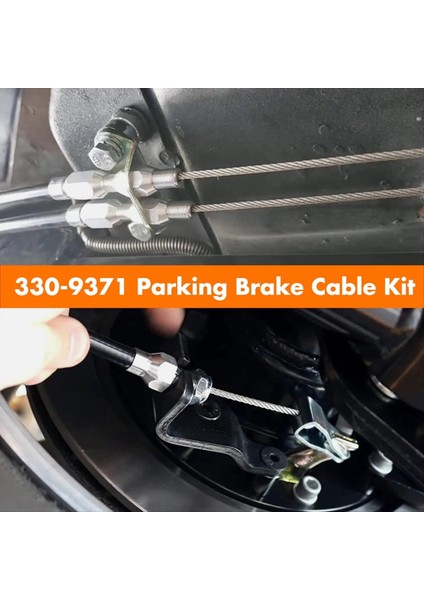 330-9371 Evrensel Disk/davul Park Fren Kablosu Kiti Acil Durum Kablosu Kiti Değiştirin 140-14415-R Araç Aksesuarları (Yurt Dışından) fırsatları