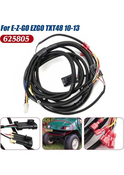E-Z-Go Ezgo Txt 48 2010-2013 Golf Sepeti Için Ana Kablo Kablo Demeti 625805 (Yurt Dışından) fırsatları