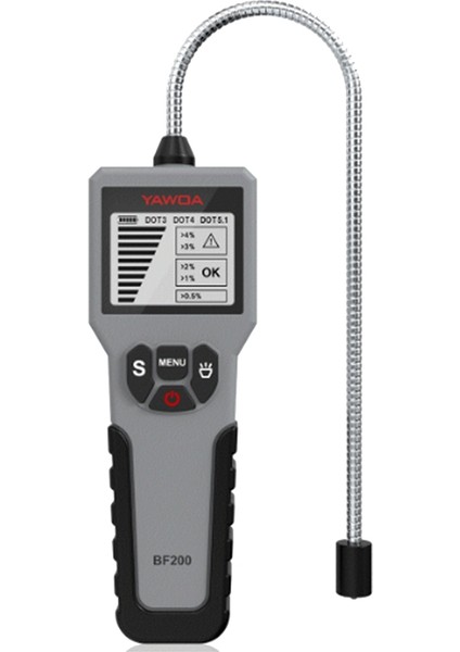 Yawoa BF200 Araç Fren Yağı Test Cihazı Araç Fren Sıvı Aracı Dot3 Dot4 Dot5 1 LED Dijital Gösterge Fren Yağı Test Cihazı Kontrol Ekran (Yurt Dışından)