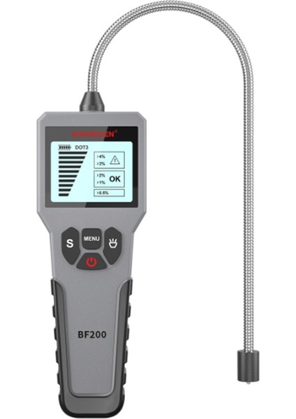 Kinbolen BF200 Araç Fren Yağı Test Merkezi Araç Fren Sıvı Aracı Dot3 Dot4 Dot5 1 LED Dijital Gösterge Fren Yağı Test Cihazı Kontrol Ekran (Yurt Dışından)