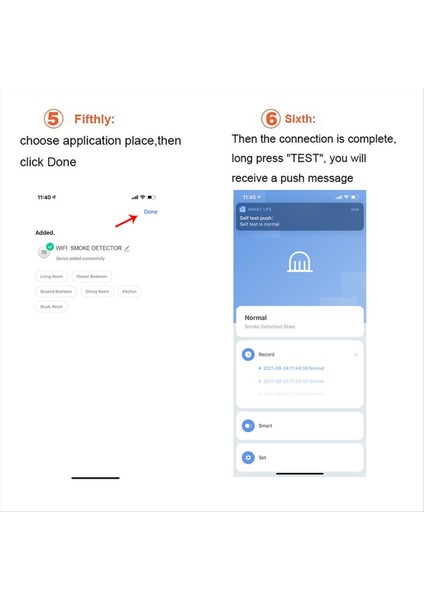 Tuya Wifi Duman Alarmı Yangın Koruma Duman Dedektörü Duman Evi Yangın Alarmı Ev Güvenlik Sistemi Itfaiyecileri (Yurt Dışından) fırsatları