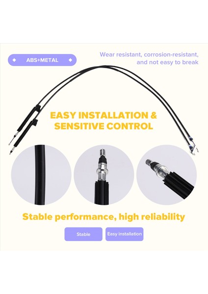 31362965 31340068 Araba Birinci Hat FKB3783 Volvo Için Arka El Fren Kablosu C30 C70 S40 Iı V40 V50 (Yurt Dışından) indirimleri