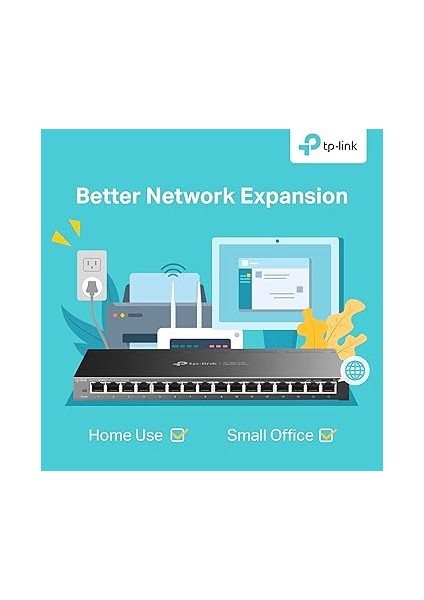 TL-SG116E, 16-Port Gigabit Unmanaged Pro Switch fırsatları