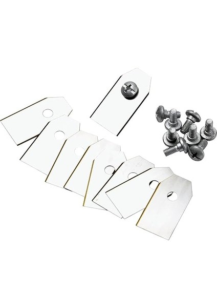 Çim Biçme Robotları Için Orijinal Yedek Bıçak: Çim Biçme Robotları Için Yüksek Kaliteli ve Keskin Bıçak, Hassas Kesim, 9 Birinci Sınıf Yedek Bıçaklı Set, Kolay Değiştirme (4087-20) modelleri