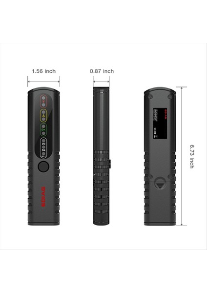 Ediag BF100 Araç Fren Sıvı Test Cihazı 12V Araç Fren Yağı Aracı Desteği Dot3 Dot4 Dot5 Dot5 1 LED Gösterge Kontrol Ekranı (Yurt Dışından) modelleri