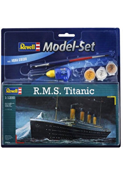 Titanic Model Set 1:1200 Ölçekli Plastik Malzeme ile Detaylı Yapım Seti modelleri