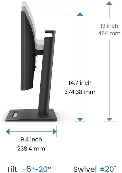 GW2490T 23.8'' Full Hd IPS Monitör, 100Hz, Hdmı+Displayport, Eye-Care, Düşük Mavi Işık, Flicker-Free, Ergonomik Stand, Pivot Özellikli Ofis Monitörü indirimleri