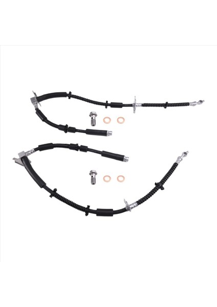 1paır Ön Fren Hortum Kablosu LR058020 Land Rover Ranger Rover Spor 06-13 Park Freni Hidrolik Hortum Lasso (Yurt Dışından)