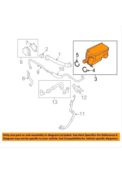 DC3Z-6A785A Ford F250 F350 Süper Görev 6 7l 2011-2016 Petrol Suyu Ayırıcı BC3Z6A785C (Yurt Dışından) indirimleri