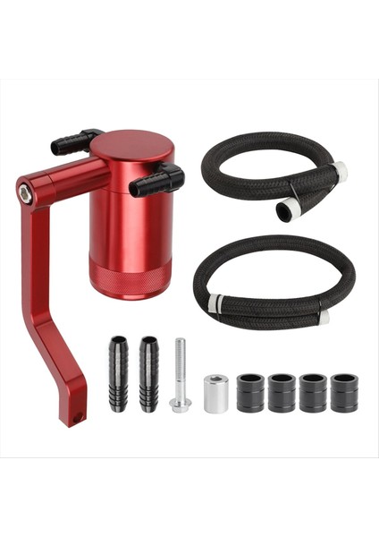 Petrol Catch Can Tank 5 7 Hemi Z-Brakket Kütük Catch Can Dodge Charger Chrysler Için Can 300 6 4l Hava Yağı Ayırıcı Kırmızı (Yurt Dışından)