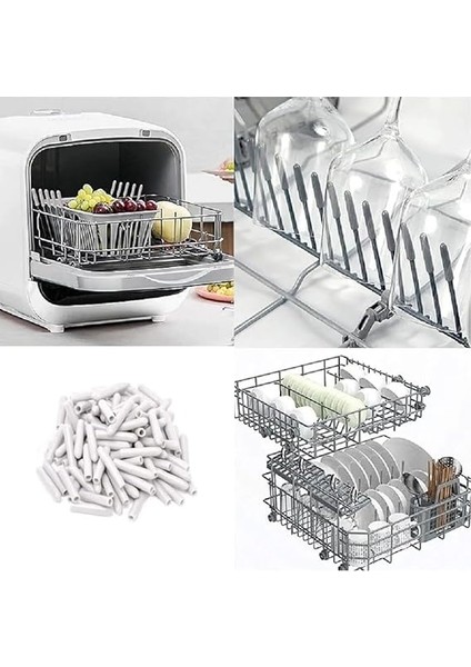 Adet Gri | Bulaşık Makinesi Sepetleri Çubukları Için Birinci Sınıf Pas ve Çizilmeleri Önleyen Plastik Kapak Uçları | Tamir Seti fiyatları