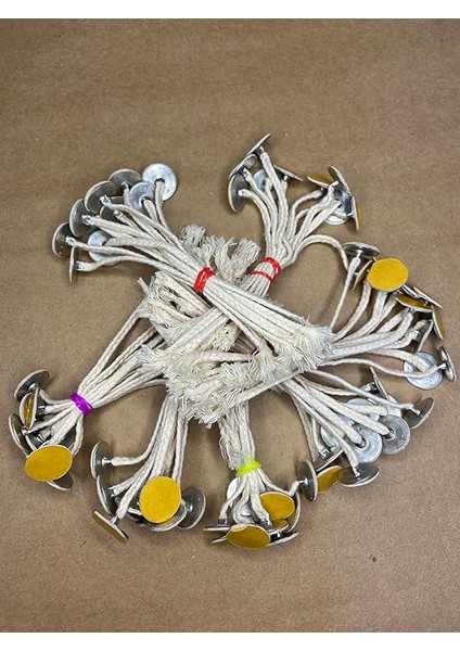 Rufus Concept Yapışkanlı Sehpa 15 cm Boy Pamuk Ip Fitil No:20 20 Adet Renkli fiyatları