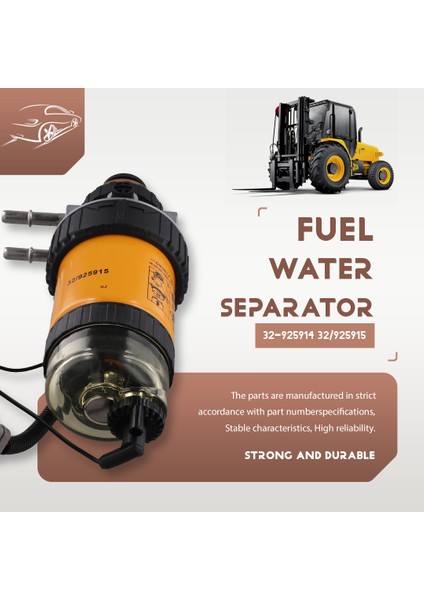 Yakıt Su Ayırıcı Filtre Montajı 32-925914 Jcb Forklift 2cx 3cx 4cx 5cx 3cx Süper 3cx 32/925914 32/925915 (Yurt Dışından) fırsatları
