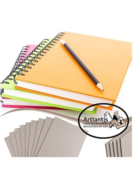 Mukavva Gri 3 mm 10 Adet 1 Paket 14,8X21 cm A-5 Mukavva 3 mm Kalınlığında A-5 Mukavva indirimleri