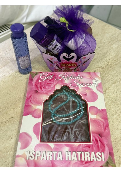 Lavanta Kokulu Bakım Seti ve Seccade