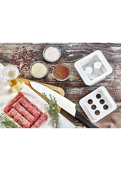 Kolay Tekirdağ Köfte Kalıbı ve Aparatı - Pratik Tekirdağ Köfte Yapma Aracı | Evde Mükemmel Şekilde Köfte Hazırlayın fiyatları