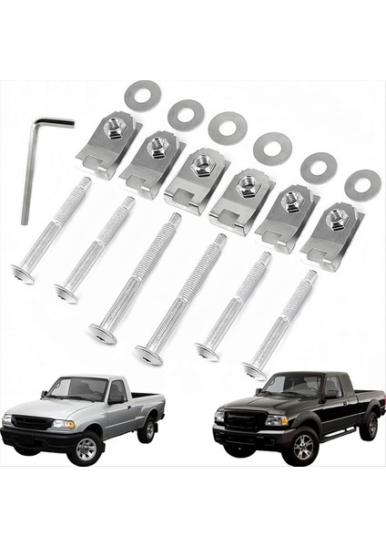 Şasi Montaj Cıvatası Somun Kiti 924-310 N802286-S101 9XB03-33402 Ford Ranger Mazda B2300 B2500 B3000 B4000 (Yurt Dışından) fiyatları