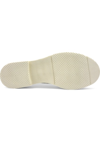 Cortessa Kırık Beyaz Hakiki Deri Casual Kadın Loafer