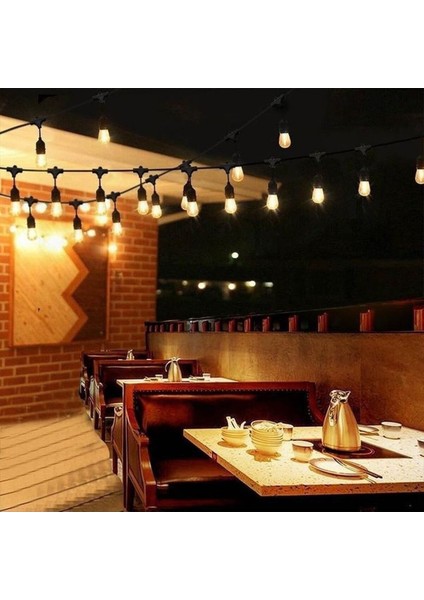 10 Metre Sarmaşık Eklenebilir Dış Mekan Duy LED , 20 Adet Günışığı Ampul Dahil fiyatları