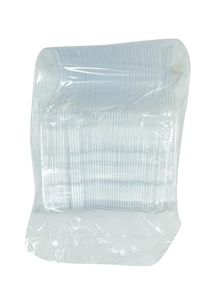 Lüks Kaşık Sert Plastik Çorba Kaşığı 1654 mm Şeffaf 100 Adet 1 Paket fiyatları