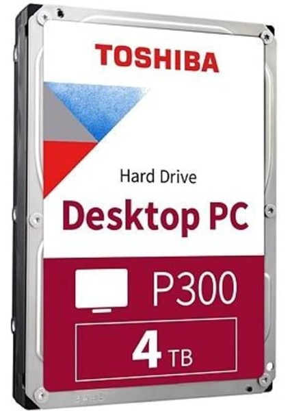 P300 HDWD240UZSVA 3.5 Inç 4 Tb 5400 Rpm 128 MB Sata 6.0gb/s