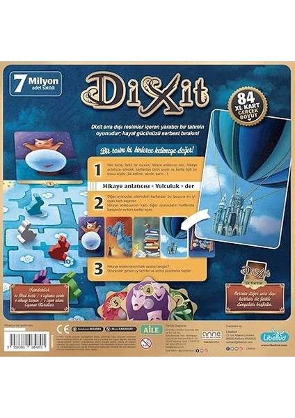 Dixit Yeni! Hayalini Anlat, Çok Renkli indirimleri