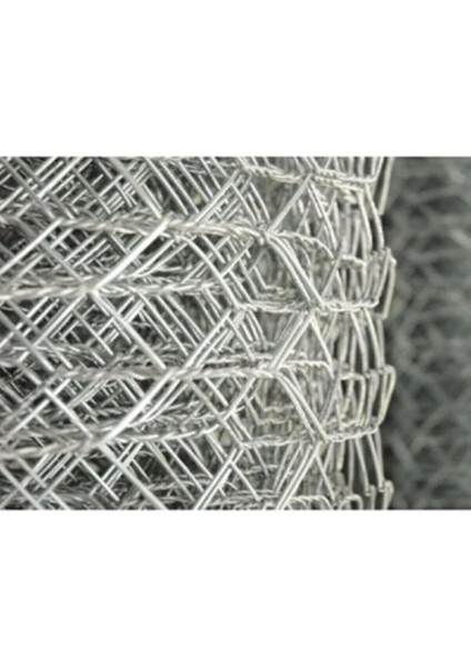 120CM Eninde, 20 Metre Uzunluğunda 7x7 Göz Aralıklı Örgülü Çit Teli 1,30 mm Kalınlığında -Tarla Çit Teli-Bahçe Çit Teli-Arsa Teli