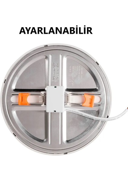 Ekim Aydınlatma Cata Plus 9 W Ayarlanabilir LED Panel - Gün Işığı (3000K) - Yuvarlak - Sıva Altı - CT-5646G fırsatları