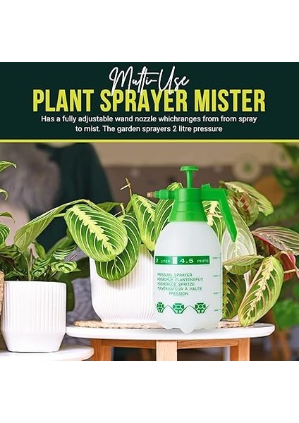 Products Pompalı Basınçlı Püskürtücü - Ot Öldürücü Püskürtme Pompası, Gübre, Böcek Ilaçları, Mantar Ilaçları, Temizlik Için - Plastik Püskürtücülü Bahçe Püskürtücü - Su Püskürtme Şişeleri - (2 modelleri