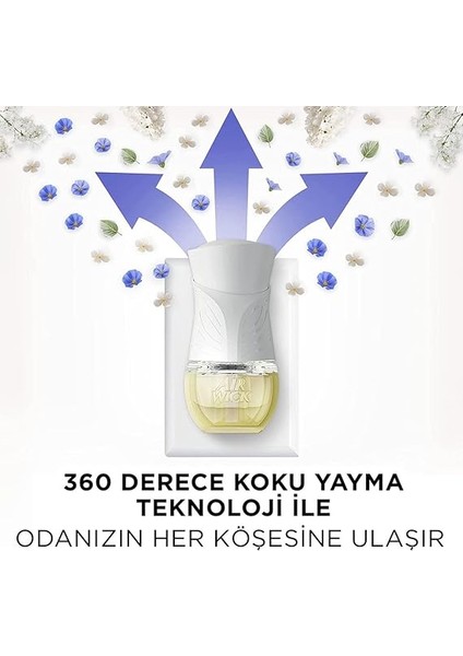 Wick Elektrikli Oda Kokusu Esansiyel Yağlar Yedek Şişe Temizliğin Esintisi fırsatları