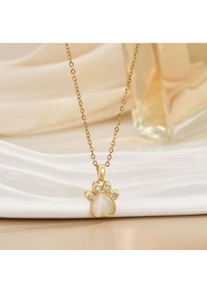 Yeni Kolye Kadın Moda Yüz Köprücük Kemiği Zinciri ile Kore Mizaç Kolye Kadın Diy Aksesuarları (Yurt Dışından)