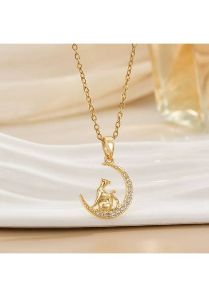 Yeni Kolye Kadın Dönebilen Çiçek Titanyum Çelik Niş Tasarım Duygusu Basit Moda Trendi Yüz Mizaç Köprücük Kemiği Zincir Takı (Yurt Dışından)