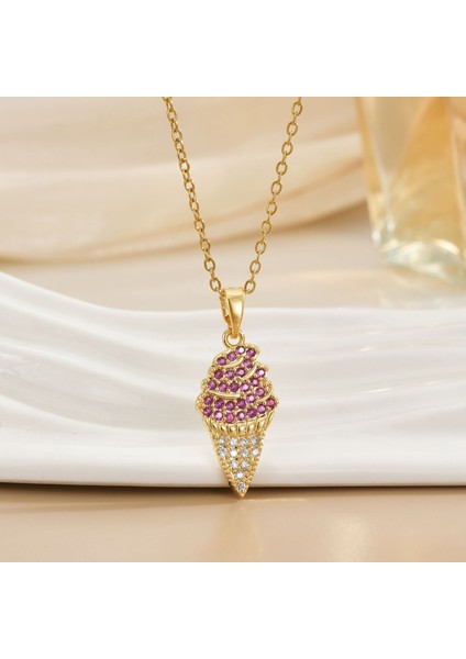 Yeni Kolye Kadın Dönebilen Çiçek Titanyum Çelik Niş Tasarım Duygusu Basit Moda Trendi Yüz Mizaç Köprücük Kemiği Zincir Takı (Yurt Dışından)