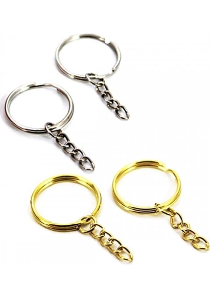 Anahtarlık Zinciri (50 Adet) Küçük Altın