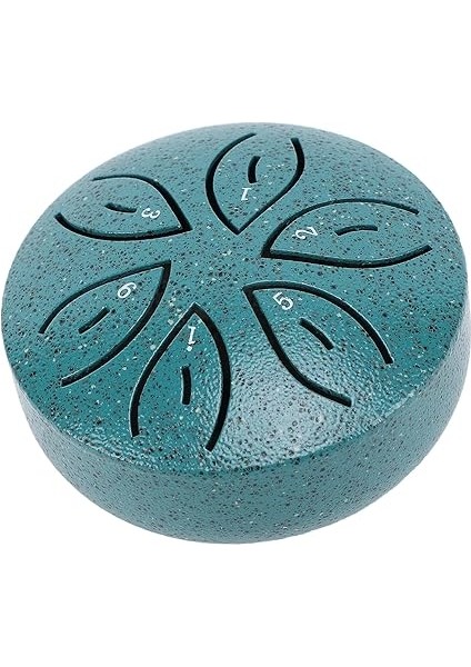 Dışarı Için Yağmur Davul, Dil Davul 3 Inç 6 Notlar Yağmur Perküsyon Enstrümanı Minyatür Çelik Dil Dış Bahçe Için (Koyu Yeşil) fiyatları