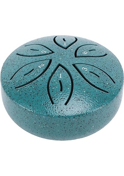 Dışarı Için Yağmur Davul, Dil Davul 3 Inç 6 Notlar Yağmur Perküsyon Enstrümanı Minyatür Çelik Dil Dış Bahçe Için (Koyu Yeşil) fırsatları