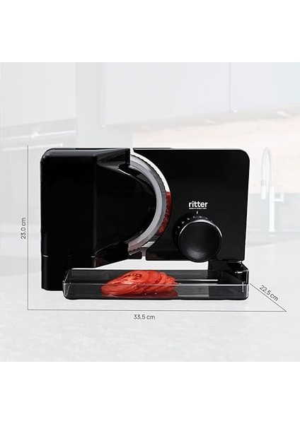 E 16 Siyah Çok Amaçlı Elektrikli Salam Sosis Gıda Dilimleyici Alman Ürünü indirimleri