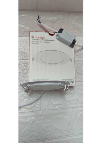 Ekim Aydınlatma 6W Yuvarlak Sıva Altı Slim LED Armatür Günışığı fiyatları