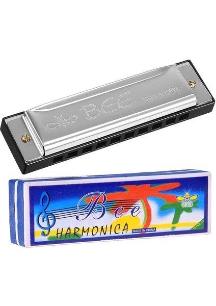 Bee IN0126 Metal Ağız Mızıkası Harmonika