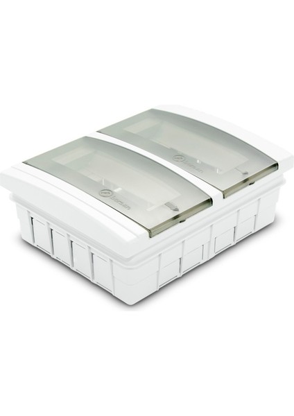 Ekim Aydınlatma 24 Lü Sıva Üstü W Otomat Kutusu (Sigorta Kutusu) H.f