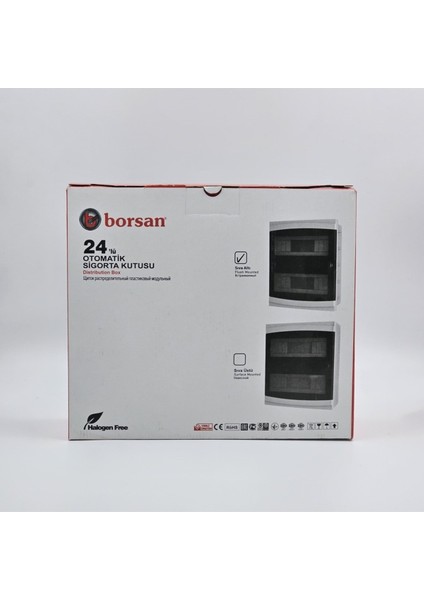 Ekim Aydınlatma 24 Lü Sıva Altı W Otomat Kutusu (Sigorta Kutusu) H.f fiyatları