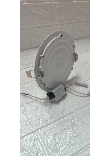 Ekim Aydınlatma 12 W Yuvarlak Sıva Altı Slim LED Armatür Günışığı