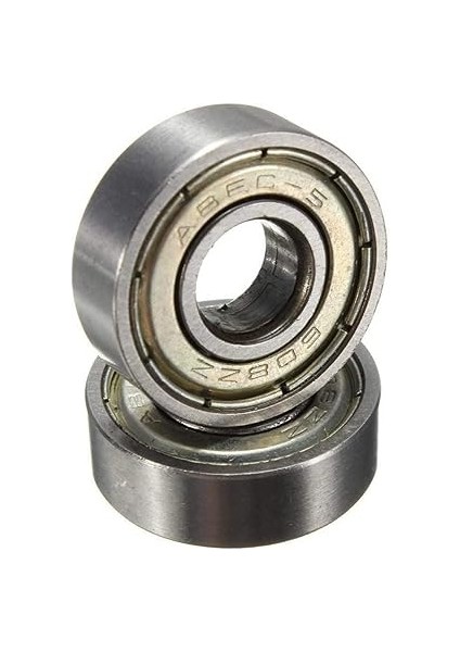 Magnet 5 Adet 608ZZ Rulman - Metal Mühürlü Çok Amaçlı Bilye Rulman - 8X22X7 Ölçülerinde modelleri