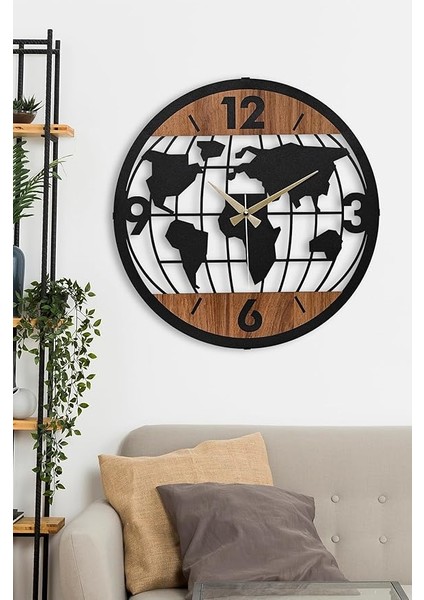 41 cm Metal Malzeme Asimetrik Dekoratif Duvar Saati Sessiz Mekanizma ile Modern Tasarım fiyatları