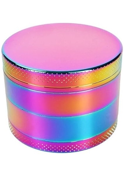 50 mm 4 Katmanlı Mıknatıslı Çinko Alaşım Herbal Grinder Baharat Bitki Ot Tütün Öğütücü Renkli fiyatları