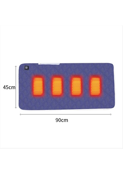 USB ile Çalışan Koltuk Minderi Taşınabilir Isıtmalı Sandalye Minderi + Kamp ve Ev Için Akıllı Sıcaklık Kontrolü L+A (Yurt Dışından) fırsatları