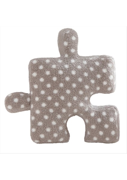 Düzensiz Bulmaca Yastıkları, Puantiyeli Yastıklar, Oyunlarda Kullanılabilen Peluş Yastıklar, Gri Kanepe Yatak Dekorasyonları (Yurt Dışından)