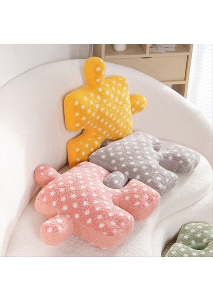 Düzensiz Bulmaca Yastıkları, Puantiyeli Yastıklar, Oyunlarda Kullanılabilen Peluş Yastıklar, Gri Kanepe Yatak Dekorasyonları (Yurt Dışından) indirimleri