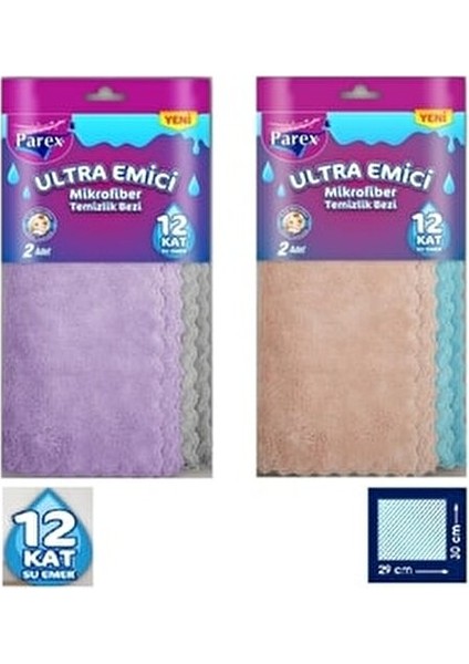 Ultra Emici Mikrofiber Bez 2’li Açık fiyatları
